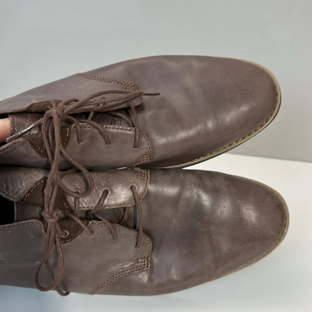 Timberland Revenia Brown Leather Chukka Boots Size 10